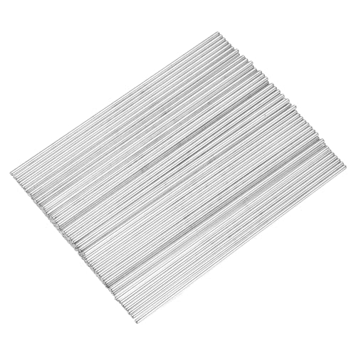 MECCANIXITY 80pcs 2mmx120mm Toys Shaft Round Rod Axles Drive Shaft for DIY RC Car Truck Boat Helicopter Model Part, Silver - size: 2mmx120mm