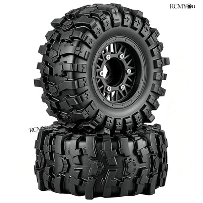 Rc Wheels and Tires Set for 1/10 Slash 2WD 4×4 4WD,Senton,Axia1,Redca t,Rc4w d,Detachable Replacement Running on Off-Road Tire,on-Road Tire w/12mm/14mm/17mm Hex,Soft Tires Plastic Rim,Black - color: Black (1/10)