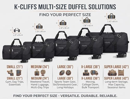 Heavy Duty Cargo Duffel Large Sport Gear Drum Set Equipment Hardware Travel Bag Rooftop Rack Bag - color: Black, size: 21" x 10" x 9"