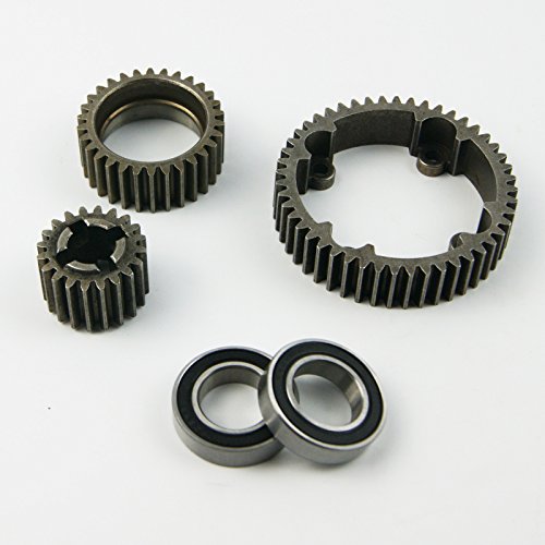 Diff Gears Set 30T 20T 48T for HPI Rovan KM Baja 5b 5t 5sc Buggy | 1/5, Rc Car, Made of steel, Fit Rofun baja