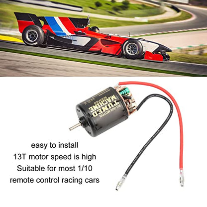Alomejor 540 Brushed Motor 13T 1/10 RC Remote Control Car Brushed Electric Motor Replacement Part Rc Car Model Accessory