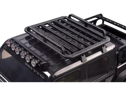 Carbon Hybrid Nylon Plastic Realistic Roof Rack for 1/10 RC Crawler TRX-4 TRX-6 axial scx10 Remanufactured Parts (G172FA(Small)) - color: G172fa (Small)