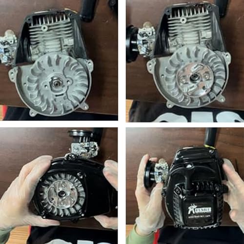 Easy Pull Starter and Flywheel with Claw | for 1/5 HPI ROFUN Rovan KM BAJA 5B 5T 5SC Losi 5ive-T FG GoPed RedCat Rc Car Parts
