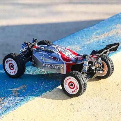 1:12 4WD Brushless RC Truck for Adults, 4x4 Offroad Fast Brushless Remote Control Car 4WD for Adults with Rechargeable 3S Battery High Speed Remote Control Cars - style: High Speed
