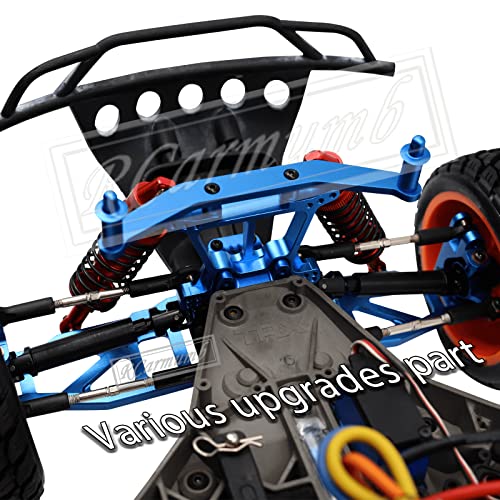 Adjustable Turnbuckles Camber Link Part for 1/10 Slash 2WD/Slash 4X4 4WD,7pcs Rc Turnbuckles Camber Link with Rod Ends Sets/Wrench for RC Replace Parts,Black