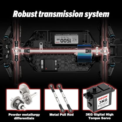 Hosim 1:10 68+ KMH High Speed Brushless Rc Cars & 1:10 Remote Control Cars for Adults and Kids