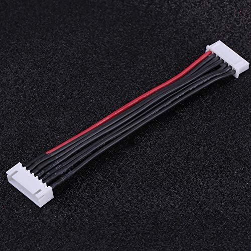 Lipo Battery Balance Extension Cable, 5 Piece Set Silicone Wire Lead, for 2S 3S 4S 5S 6S RC, Aircraft, Car Charging Accessory