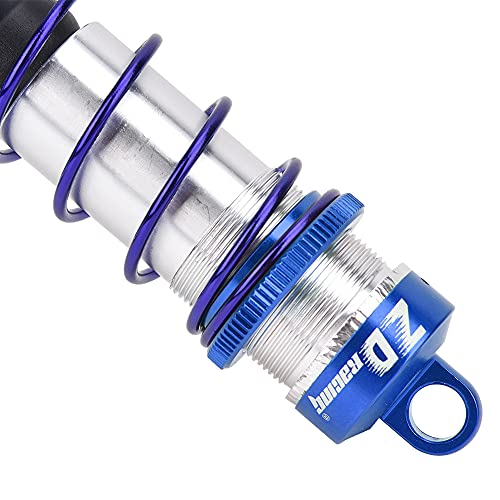 Adjustable Shocks, High-Performance Metal Oil Pressure Front and Rear Damper for 1/8 Scale RC Car, Damping System for Beginner to Pro Racers Off-Road Track and Daily Practice