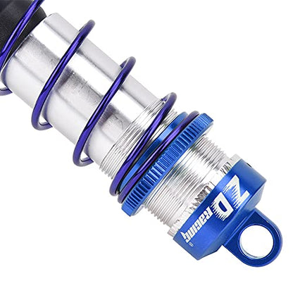Adjustable Shocks, High-Performance Metal Oil Pressure Front and Rear Damper for 1/8 Scale RC Car, Damping System for Beginner to Pro Racers Off-Road Track and Daily Practice