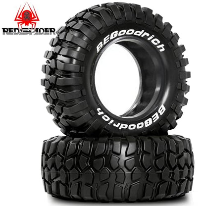 REDSPIDER 1.9'' Rock Crawler Tires OD 95mm/3.74'' (4PCS) For 1/12 RC Crawler MJX H12Y+ H12P Upgrade Replacement Tires (Tires) - color: Tires
