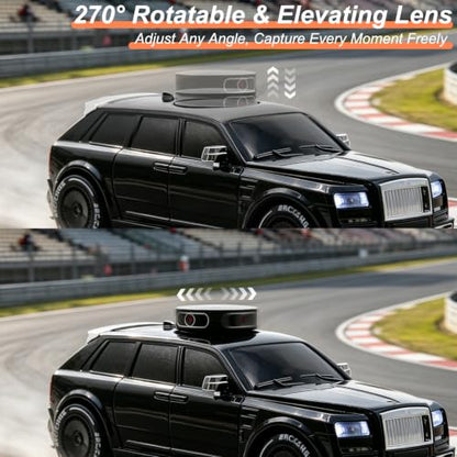 4.3" HD Screen FPV RC Car with Camera with 270° Rotatable Camera Up & Down | 1:20 Drift & Racing RC Cars 4 Wheel with 1080P, Dual Tires, Real Time Video Photos with 8GB TF Card, Gift for Kids Adults