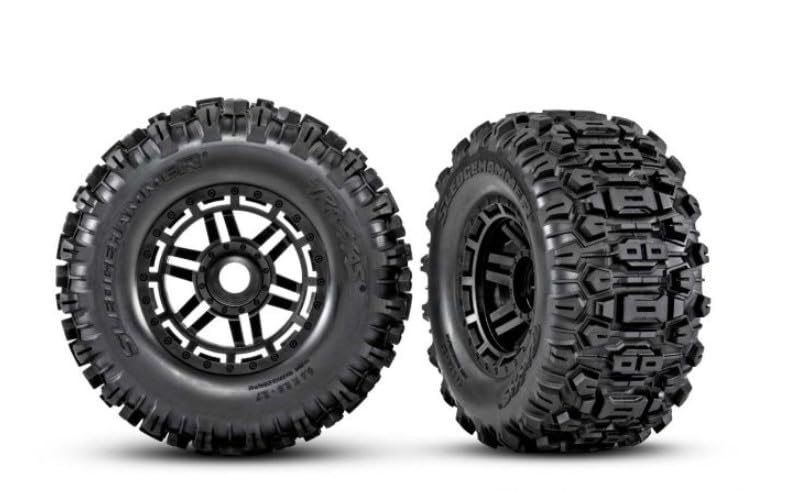 Belted Traxxas Maxx tire/Wheel