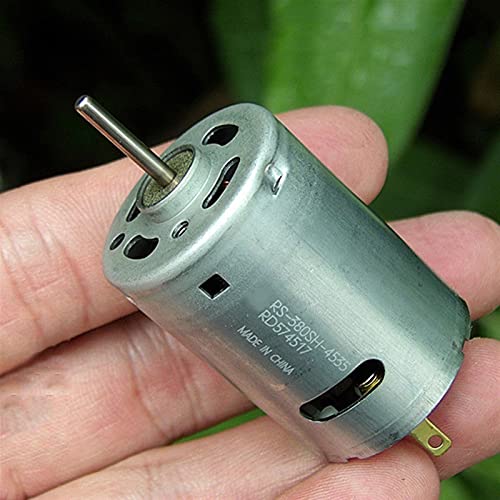 Hobby Torque Mini Electric RS-380SH Motor, DC 5V-12V 6V 7.2V 20000RPM, RS-380SH-4535 High Speed Motor, DIY RC Car Boat Drone Model Engine Engine Science