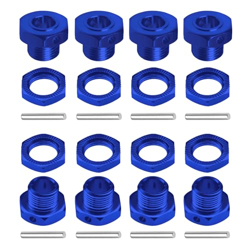 17mm Hex Wheel Hubs Adapter & Hex Wrench RC Tool Set for 1/8 RC Cars Monster Trucks Traxxas X-Maxx, E-Revo, E-Maxx, Summit