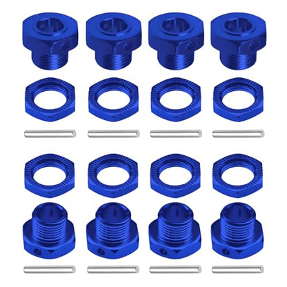 17mm Hex Wheel Hubs Adapter & Hex Wrench RC Tool Set for 1/8 RC Cars Monster Trucks Traxxas X-Maxx, E-Revo, E-Maxx, Summit