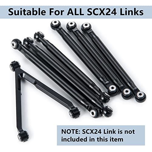 MORLORDY 20Pcs RC Rod Ends Ball Studs Joints Set for 1/24 RC Crawler Car SCX24 Upgrades Accessories