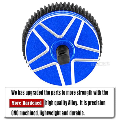 RC Differential Case Upgrades Part for 1/10 Slash 2WD VXL/Stampede 2WD VXL/Rustler 2WD VXL/Bandit 2WD VXL,Planetary Gear Diff Hops up,#2388X,Navy Blue - color: Navy Blue - (Differential Case)
