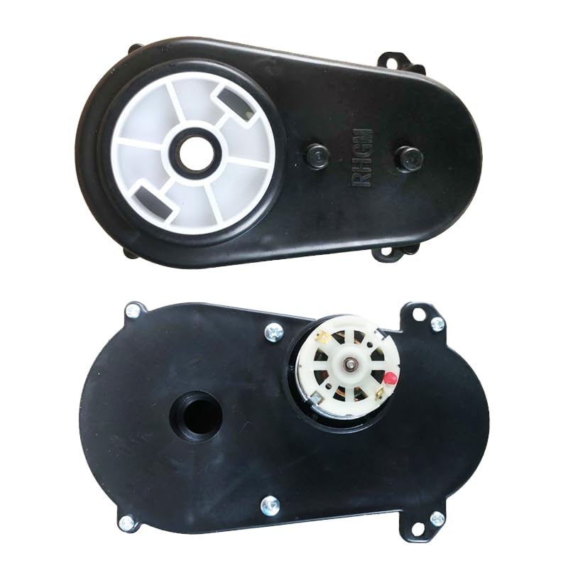 12Volt 24Volt Steering Wheel Motor Gearbox for Kid's Power Wheels Ride on Toys Car Upgrade,Children Trail Gear Power Steering Wheel Motor Replacement Parts Accessories,12V&18V&20V&24V (24V NO.6)