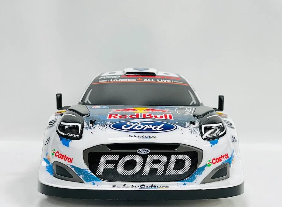 CEN Racing 2024 M-Sport Puma Rally 1 RTR with Brushless Motor, Sensorless Water-Proof ESC - Remote Control Car, RC Racing Car, RC Rally 1/8 Scale On Road Full 4WD Without Battery for Adults