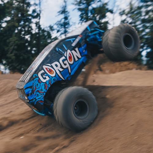ARRMA RC Monster Truck 1/10 Gorgon 4X2 MEGA 550 Brushed Monster Truck RTR (Battery and Charger Not Included), ARA3230T1