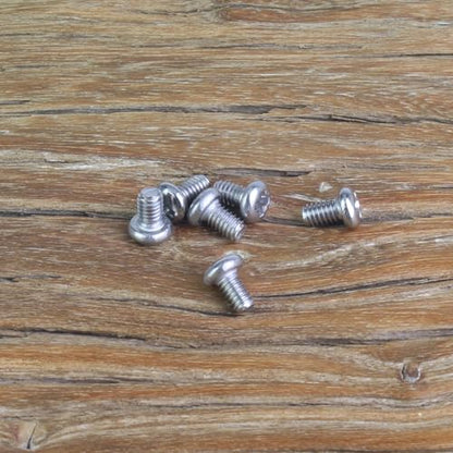 105 Pieces M2.5 x 4mm Machine Screws, Thread Pitch 0.45mm, Sutemribor M2.5 Phillips Pan Head Machine Screws, 304 Stainless Steel, Fully Threaded, Silver - size: M2.5 x 4mm, style: Phillips Pan Head
