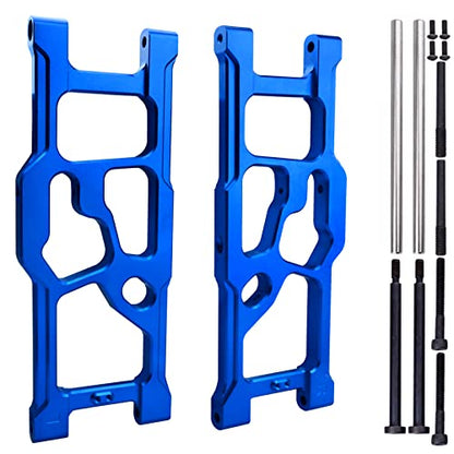 Aluminum Rear Lower Suspension Arms for ARRMA Kraton 8S BLX 1/5 Scale RC Truck (1 Pair), Replaces ARA330590 Upgrades (Blue) - color: Blue