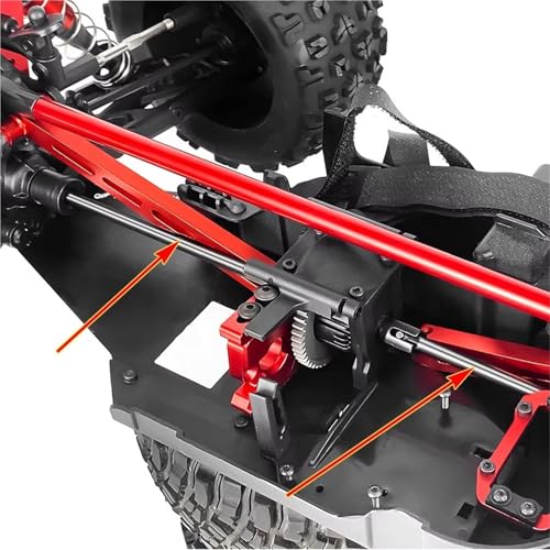 RC Car Drive Shafts for Arrma for Kraton V4 V5 1/8 Buggy RC Car Parts Driveshaft Front Rear Center Universal CVD Dog Bone Diff Cup Transmission Shaft Car Accessories(3 in 1) - size: 3 in 1