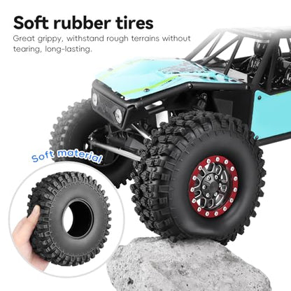 1/10 RC Crawler Tires 2.2inch for Traxxas TRX-4 Axial SCX10 RR10 Wraith 1/10 RC Rock Crawler (4PCS)