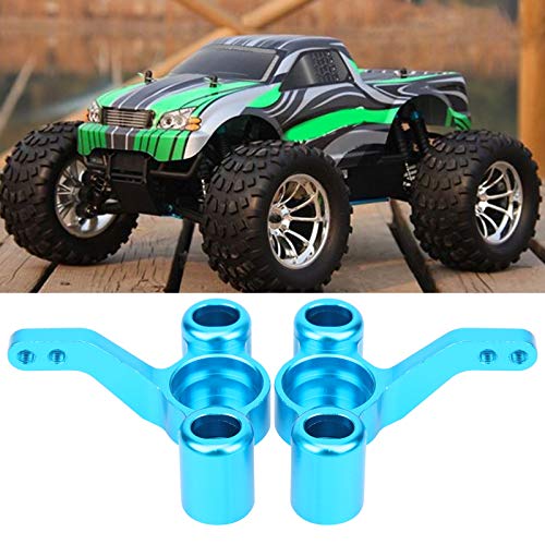 Aluminum Alloy Front Steering Knuckle 122011(02165) CNC Machined Upgrade Parts for HSP 1/10 RC Car 94122 94188 (Blue)