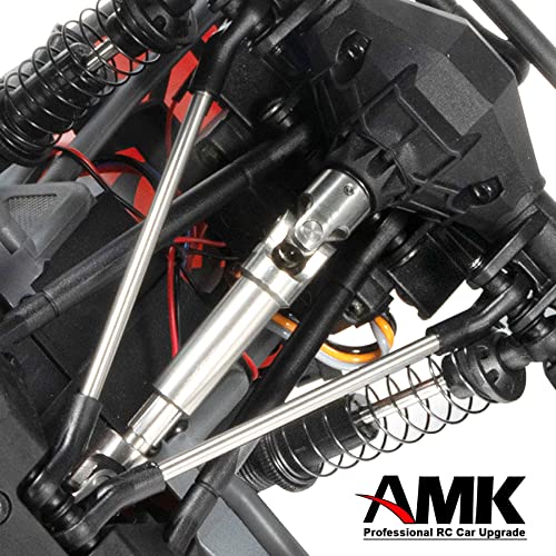 2pcs Universal Joint Driveshaft for 1/18 RC Rock Crawler Axial UTB18 Capra Unlimited Trail Buggy RC Steel Heavy Duty Drive Shaft