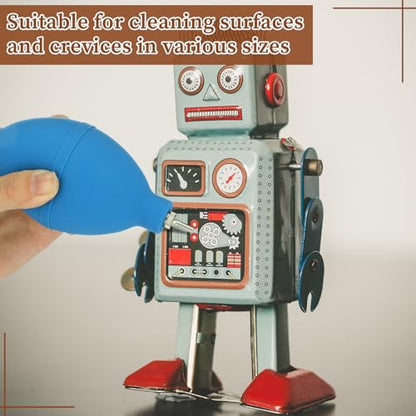 12 Pcs Model Cleaning Kit Include Soft Brush with Handle Dust Plastic Removal Air Blower Storage Bag Professional Model Dusting Brush for Statue Collectible Camera Miniature Figurine Craft