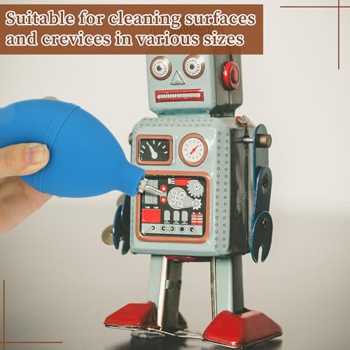 12 Pcs Model Cleaning Kit Include Soft Brush with Handle Dust Plastic Removal Air Blower Storage Bag Professional Model Dusting Brush for Statue Collectible Camera Miniature Figurine Craft