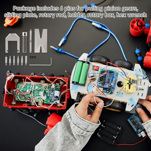 Upgraded Motor Pinion Gear Puller Remover Set RC Motor Gear Puller for Vehicle Model/Small Motor Rc Helicopter Motor Pinion Parts with 6 pcs Thickened and Enlarged Top Pin (1PCS)