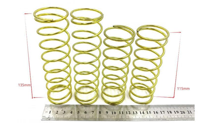 LOSB2964 4pcs Shock Springs for 1/5 Spring Length 115mm-135mm, Spring Roughness 2.9mm for Losi 5IVE-T 2.0 Off Road Truck ROFAN 5T