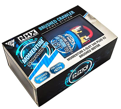 NHX RC Momentum 5-Slot 540 Plus V2 16T Brushed Crawler/Cars Motor