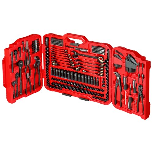 STARWORK TRUE MECHANIC™ 312-Piece Mechanics Tool Set and Socket Set, Professional【Pliers Wrench】 SAE/Metric - size: 312 PW
