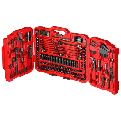 STARWORK TRUE MECHANIC™ 312-Piece Mechanics Tool Set and Socket Set, Professional【Pliers Wrench】 SAE/Metric - size: 312 PW