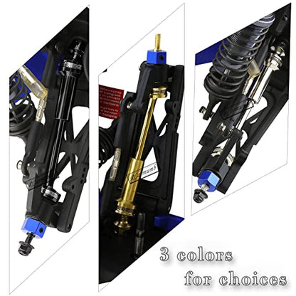 RC Driveshafts CVD Upgrades Part for 1/10 Slash VXL 4x4 4wd,Rustler VXL 4x4 4wd,Stampede VXL 4x4 4wd,Front Rear Steel #45 Drive Shaft Axles with Hex,4PCS,Black - style: black (4wd)