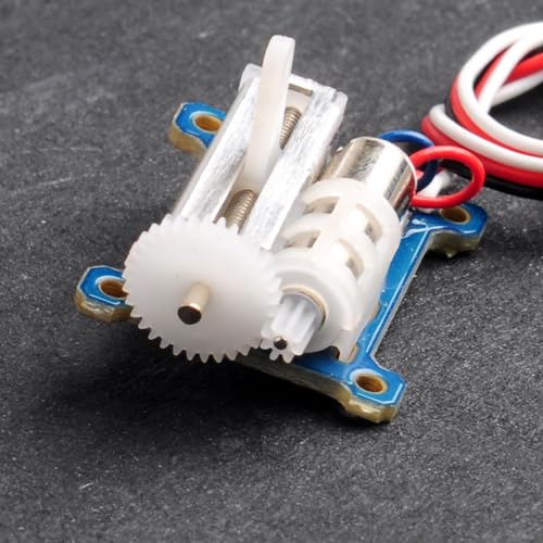 2pcs 1.5g Micro Servo Linear Digital Servo Fast Response Linear Actuator for 3D Flight Crafts Indoor Aircraft Small RC Plane