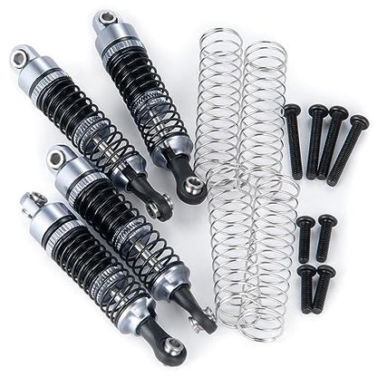 52mm Shock Absorber Damper Upgrade Parts, Titanium | For 1/18 TRX4M, RC Crawler Car - color: Titanium