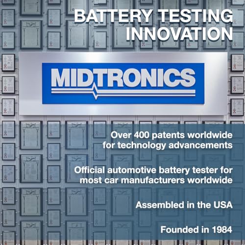 Midtronics PBT300 Battery Charging Starting System Tester Black