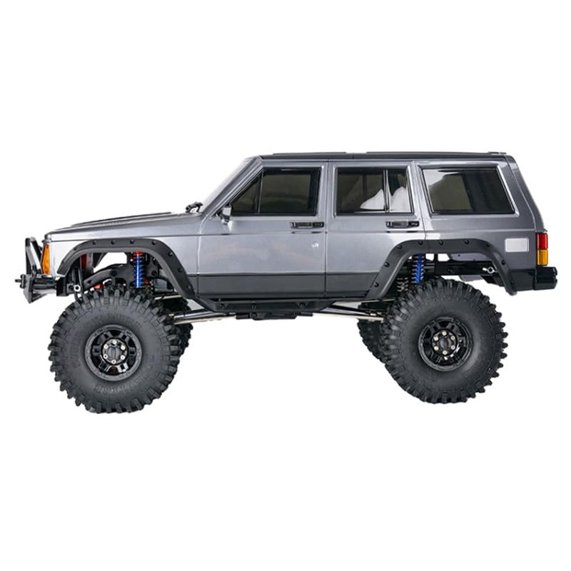RC Car Hard Body Shell Kit,313mm Wheelbase Cherokee Body Car Shell for 1/10 RC Crawler Axial SCX10 & SCX10 II 90046 90047 TRX4 Kit (Grey) - color: Grey