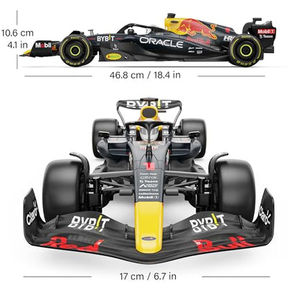 Voltz Toys Authentic Licensed 1:12 F1 RedBull Rb18 Remote Control Car - F1 Collection RC car Series for Kids and Adults - 2.4GHz RC Car for Gift (1:12 RedBull Rb18(NO.1)) - color: 1:12 Redbull Rb18(no.1)