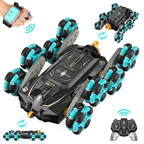 RC Monster Truck Smoke Raging Bull + 8wd Gesture RC Stunt Cars