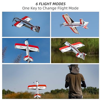 Radiolink A560 Plug & Play (PNP) 3D RC Airplane with Gyro 6 Flight Modes | 580mm Wingspan 4CH Gyro Byme-A Flight Controller, Brushless Motor&ESC for Beginner (No Radio/Receiver/Charger)