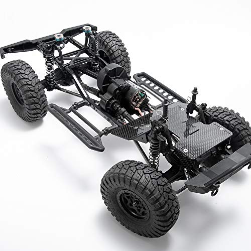 Front Battery Holder Carbon Fiber Chassis Battery Tray Mount for Axial SCX10 Upgrades Refit Accessories