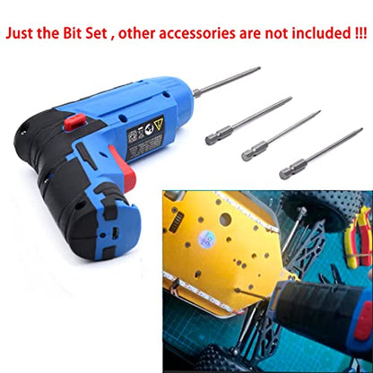 RC Hex Bit 1.5 2.0 2.5 3.0mm Hex Head Allen Wrench Drill Bit Set for Screwdrivers Electric Screwgun/Power Drill