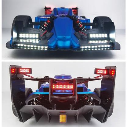 Headlight Taillights Tail Wing Light Bar RC Car Led Lights Kit for ARRMA Limitless F1 1/7 RC Car Upgrades Parts