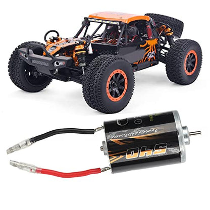 Topyond Electrical Motor Controls, 540 Brushed RC | 540 Brushed RC Motor, High Torsion Electric Brushed Mo tor for ZD Racing 7561 1/10 RC Crawler
