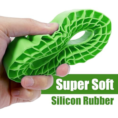 INJORA Silicone Rubber Inserts for 108-110mm(4.35" OD) 1.9 Tires, GN, 1907 - color: Green